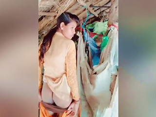 Exclusive Cute Desi Village Girl Showing Her Pussy And Ass